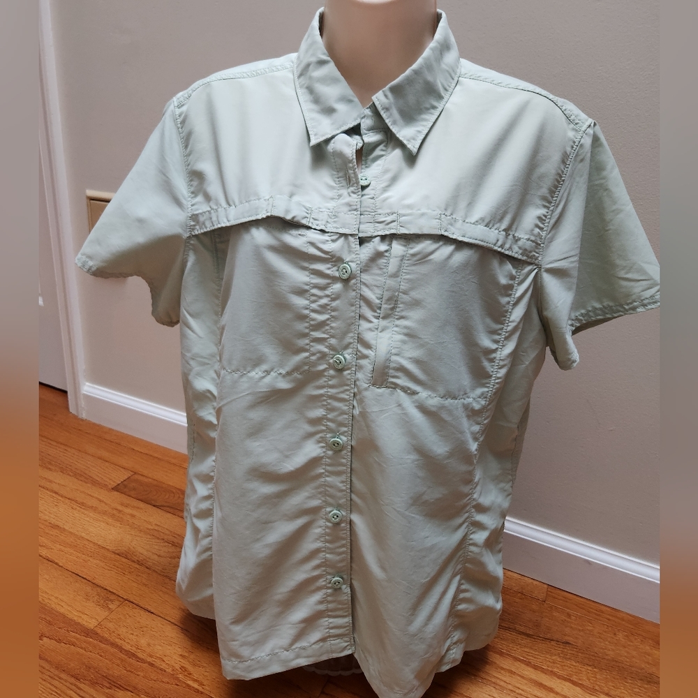 L. L. Bean Tropicwear Short Sleeved Shirt